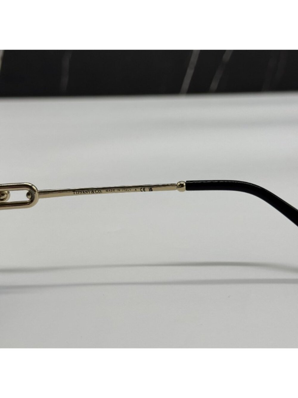 Tiffany & Co TF3111 62029S Blue Gold Women Sunglasses Authentic NEW - Picture 11 of 12